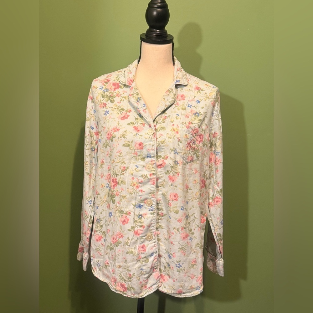 Lauren Ralph Lauren Floral Print Top